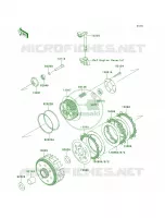 Clutch per Kawasaki KLX250S 2012