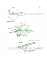DecalsGreenT9F per Kawasaki KLX250S 2012