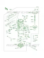 CarburetorCA per Kawasaki KLR650 2012