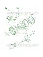 ClutchKL650AEA72320  per Kawasaki KLR650 2012
