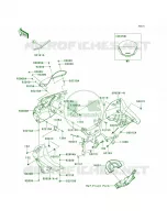Cowling per Kawasaki KLR650 2012