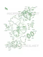 Engine Covers per Kawasaki KLR650 2012
