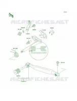 Gear Change Mechanism per Kawasaki KLR650 2012