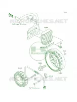 Generator per Kawasaki KLR650 2012