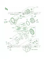 Oil Pump per Kawasaki KLR650 2012