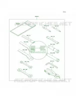 Owner's Tools per Kawasaki KLR650 2012