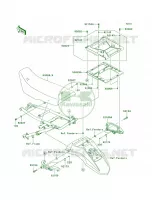 Seat per Kawasaki KLR650 2012