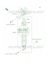 Shock Absorbers per Kawasaki KLR650 2012
