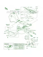 Side CoversChain CoverEDFEEF per Kawasaki KLR650 2012