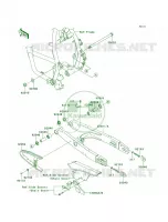 Swingarm per Kawasaki KLR650 2012