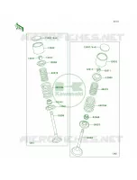Valves per Kawasaki KLR650 2012