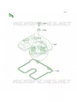 Cylinder Head Cover per Kawasaki KLX250S 2011