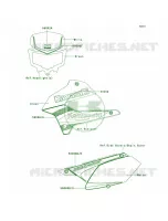 DecalsGreenT9F per Kawasaki KLX250S 2011
