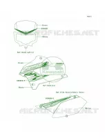 DecalsGreenTDF per Kawasaki KLX250S 2011