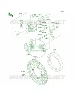 Front Brake per Kawasaki KLX250S 2011