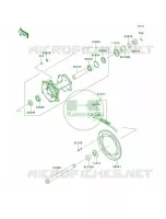 Rear Hub per Kawasaki KLX250S 2011