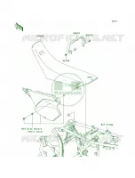 Seat per Kawasaki KLX250S 2011