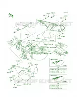 Side CoversChain CoverTCFTDF per Kawasaki KLX250S 2011