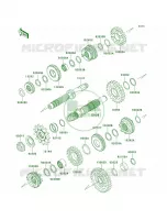 Transmission per Kawasaki KLX250S 2011