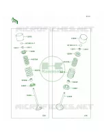 Valves per Kawasaki KLX250S 2011