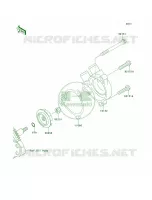Water Pump per Kawasaki KLX250S 2011