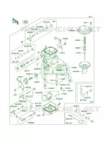 CarburetorE8FE9F per Kawasaki KLR650 2010