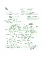 Cowling per Kawasaki KLR650 2010