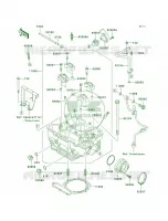 Cylinder Head per Kawasaki KLR650 2010