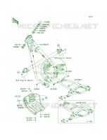 Frame per Kawasaki KLR650 2010