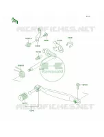 Gear Change Mechanism per Kawasaki KLR650 2010