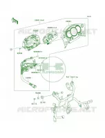 Meters per Kawasaki KLR650 2010