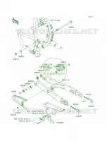 Swingarm per Kawasaki KLR650 2010