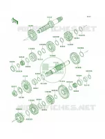 Transmission per Kawasaki KLR650 2010