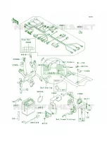 Chassis Electrical Equipment per Kawasaki KLR650 2009
