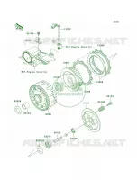 Clutch per Kawasaki KLR650 2009