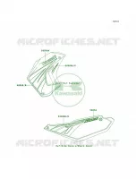 DecalsRedEAF per Kawasaki KLR650 2009