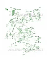 Frame Fittings per Kawasaki KLR650 2009