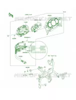 Meters per Kawasaki KLR650 2009
