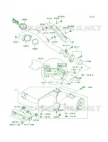 MufflersEAF per Kawasaki KLR650 2009