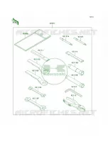 Owner's Tools per Kawasaki KLR650 2009