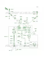 Rear Master Cylinder per Kawasaki KLR650 2009