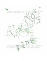 Water Pump per Kawasaki KLR650 2009