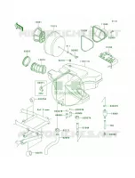 Air Cleaner per Kawasaki KLR650 2007