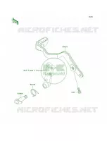 Brake Pedal per Kawasaki KLR650 2007