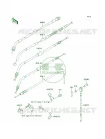 Cables per Kawasaki KLR650 2007
