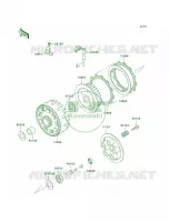 Clutch per Kawasaki KLR650 2007