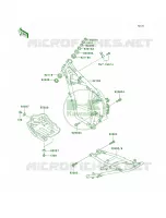 Frame per Kawasaki KLR650 2007