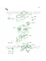 Meters per Kawasaki KLR650 2007