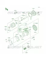 Oil Pump per Kawasaki KLR650 2007