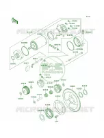 Starter Motor per Kawasaki KLR650 2007